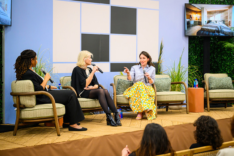 Rachel Jackson speaking on a panel at HD Expo 2026 on neuroinclusive hospitality design